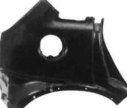 Aile arrière droite pour OPEL CORSA C phase 1, 2000-2003, (5 portes), Neuve à peindre