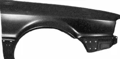 Aile avant droite pour AUDI 80 B4 1991-1994, Neuve à peindre
