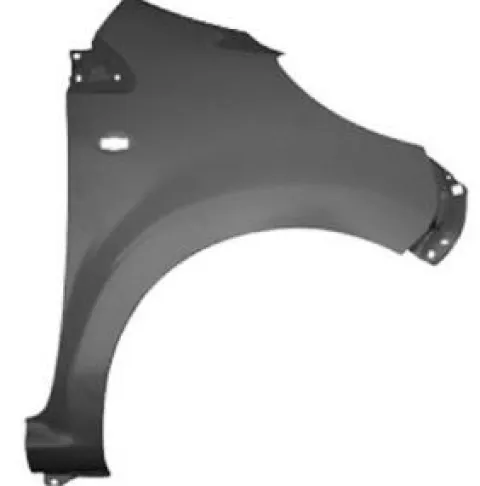 Aile avant droite pour CITROËN C1 I phase 2, 2009-2012, trou feu clignotant, Neuve à peindre