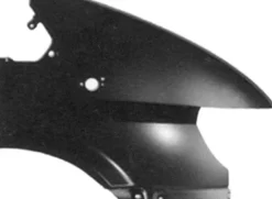 Aile avant droite pour FORD TRANSIT Mk6, 2000-2006, trou feu clignotant, Neuve à peindre