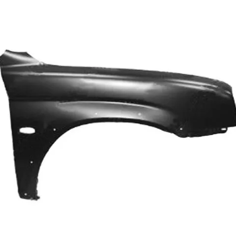 Aile avant droite pour MITSUBISHI L200 III phase 1, 1996-2000, avec trous, Neuve à peindre