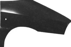 Aile avant droite pour PEUGEOT EXPERT I phase 2, 2004-2006, trou feu clignotant, Neuve à peindre