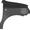 Aile avant droite pour RENAULT TWINGO III phase 1 2014-2019, avec trou, en plastique, noire lisse sans apprêt, Neuve