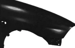 Aile avant droite pour SEAT IBIZA III phase 1, 2002-2006, trou feu répétiteur, Neuve à peindre