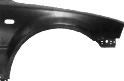 Aile avant droite pour VOLKSWAGEN PASSAT B5 ph. 2 2000-2003, avec trou, Neuve à peindre