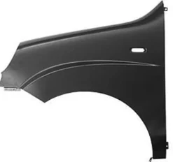 Aile avant gauche pour FIAT DOBLO I phase 2, 2006-2010, trou feu clignotant, Neuve à peindre
