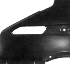Aile avant gauche pour IVECO DAILY 1989-2000, trou feu clignotant, Neuve à peindre