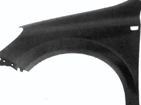 Aile avant gauche pour OPEL ASTRA H 2007-2009, avec trou, Neuve à peindre