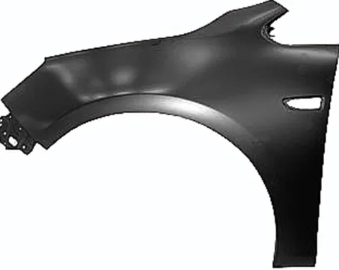 Aile avant gauche pour OPEL ASTRA J 2010-2012, avec trou, Mod. 5 portes, Neuve à peindre