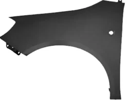 Aile avant gauche pour SKODA FABIA II ph. 2 2010-2014, trou répétiteur, Neuve à peindre