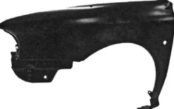 Aile avant gauche pour SKODA OCTAVIA I ph. 2 2000-2004, Neuve à peindre