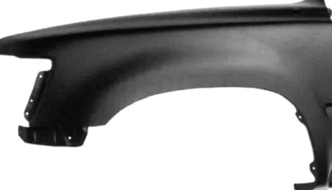 Aile avant gauche pour TOYOTA HILUX PICK UP 1989-1997, trou antenne, sans clignotant, Neuve à peindre