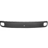 Bandeau moulure arrière pour FIAT PANDA III depuis 2012, avec trou radar, Noir, Neuf