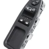 Bloc de commande de lève vitre et miroir électrique sur porte avant gauche pour CITROËN JUMPY II, 2007-2016, 2 boutons, noir, Neuf