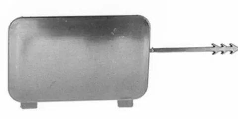 Cache crochet de remorquage gauche pour AUDI Q5 ph.2 2012-2016 , pare chocs arrière, Neuf