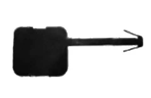 Cache crochet de remorquage avant pour PEUGEOT 407, 2004-2011, Neuf