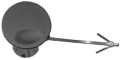 Cache crochet de remorquage pour OPEL MERIVA B phase 2, 2013-2017, pare chocs arrière, Neuf à