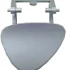 Cache de lave phare gauche pour MERCEDES CLASSE E (W211) de 2002 à 2006, Mod. AVANTGARDE, Neuf à peindre