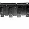 Cache de protection inférieur pour RENAULT MEGANE II ph.1 2002-2005 noir déflecteur pare chocs avant
