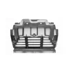 Cache sous moteur pour MITSUBISHI L200 V phase 1, 2015-2019, Neuf