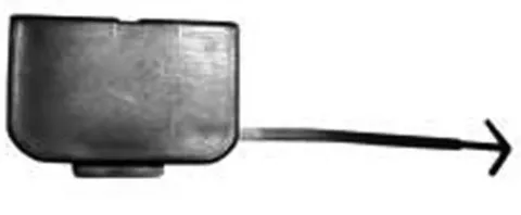 Cache-crochet de remorquage pour BMW série 3 E46, 2001-2004, pare chocs avant, Neuve