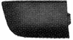 Cache-crochet de remorquage pour TOYOTA YARIS I phase 2, 2003-2005, pare chocs avant, Neuf
