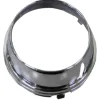 Cadre feu antibrouillard gauche pour MERCEDES (W204) CLASSE C ph. 1 2007-2011, chromé, Neuve