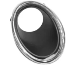 Calandre feu antibrouillard droit pour NISSAN QASHQAI II ph. 1 2014-2017, chromé noir, Neuf