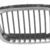 Calandre grille droite pour BMW série 3 E46 de 1998 à 2001 chromée, Neuve