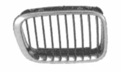 Calandre grille droite pour BMW série 3 E46 de 1998 à 2001 chromée, Neuve