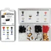 Coffret de 99 assortiments d'agrafes de panneaux de portes pour ALFA, ROMEO, FIAT, JEEP, LANCIA, Neuf