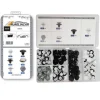 Coffret de 115 assortiments d'agrafes de panneaux de portes et moulures pour NISSAN, Neuf