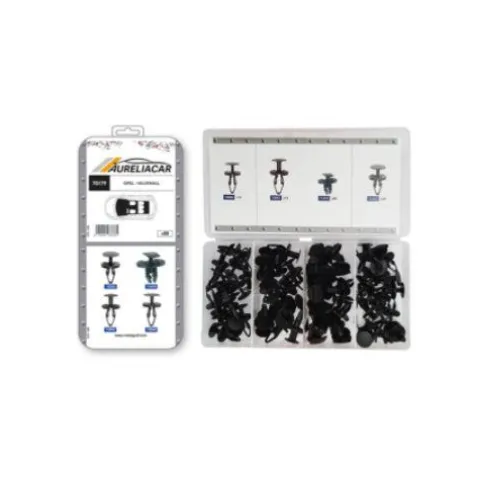 Coffret de 69 assortiments de rivets plastiques de sous caisse pour OPEL, Neuf