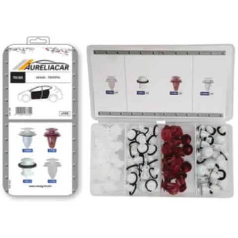 Coffret de 110 assortiments d'agrafes de panneaux de portes pour LEXUS, TOYOTA, Neuf