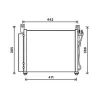 Condenseur de Climatisation pour KIA PICANTO 2008-2011, OEM: 9760607500, Neuf