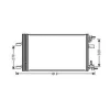 Condenseur de Climatisation pour CHEVROLET CRUZE 2009-2014, OEM: 23333680, Neuf