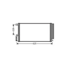 Condenseur de Climatisation pour ALFA ROMEO MITO 2008-2016, OEM: 50512105, Neuf