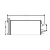 Condenseur de Climatisation pour PEUGEOT BOXER II ph.1 2006-2014, OEM: 1399111080, Neuf