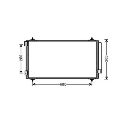 Condenseur de Climatisation pour FIAT ULYSSE depuis 2002, OEM: 1401113180, Neuf