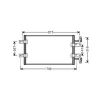 Condenseur de Climatisation pour OPEL VIVARO I ph.2 2006-2014, OEM: 8200465489, Neuf