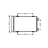 Condenseur de Climatisation pour CITROËN JUMPY II 2007-2016, OEM: 1440143080, Neuf