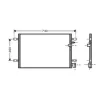 Condenseur de Climatisation pour AUDI A6 III ph.1 2004-2008, OEM: 4F0260403E, Neuf