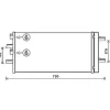 Condenseur de Climatisation pour MINI ONE/COOPER F55/F56 2014-2021, OEM: 64509271204, Neuf