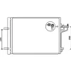 Condenseur de Climatisation pour FORD FOCUS III ph.1 2011-2014, OEM: 1693590, Neuf