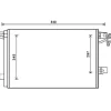 Condenseur de Climatisation pour VOLKSWAGEN TRANSPORTER T5 ph.2 2009-2015, OEM: 7E0820411B, Neuf