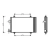 Condenseur de Climatisation pour CITROËN XSARA ph.2 2000-2004, OEM: 6453EC, Neuf