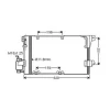 Condenseur de Climatisation pour OPEL ASTRA G 1998-2004, OEM: 09118897, Neuf