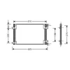 Condenseur de Climatisation pour FIAT DOBLO I ph.1 2001-2005, OEM: 46803033, Neuf