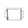 Condenseur de Climatisation pour VOLKSWAGEN PASSAT CC 2008-2011, OEM: 3C0820411D, Neuf