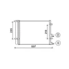 Condenseur de Climatisation pour HYUNDAI i20 I ph.1 2009-2012, OEM: 976061J000, Neuf